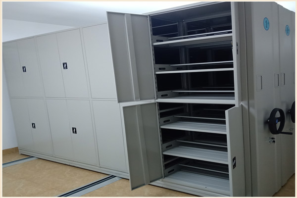 岳西档案室用移动密集柜改造智能密集柜