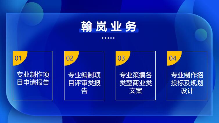 岳西本地项目选址论证报告翰岚公司定制